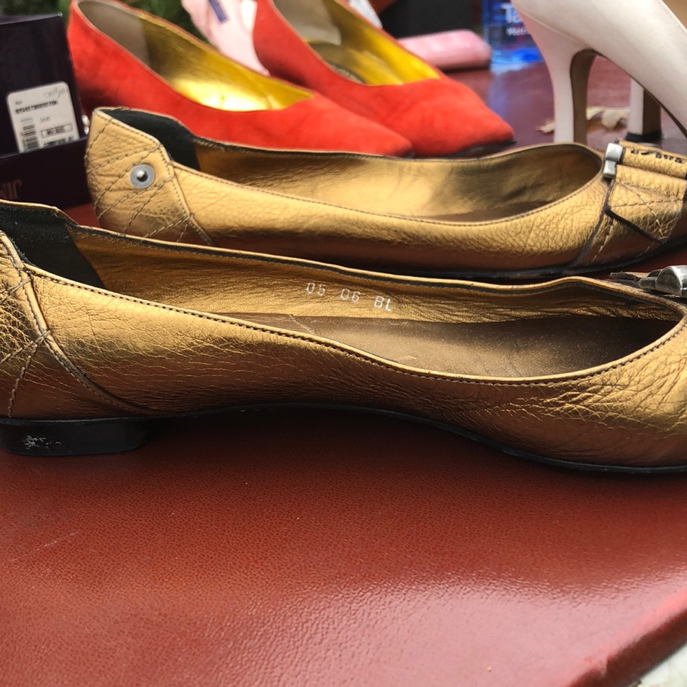 Bronze Dior shoes - Picture 4 of 4